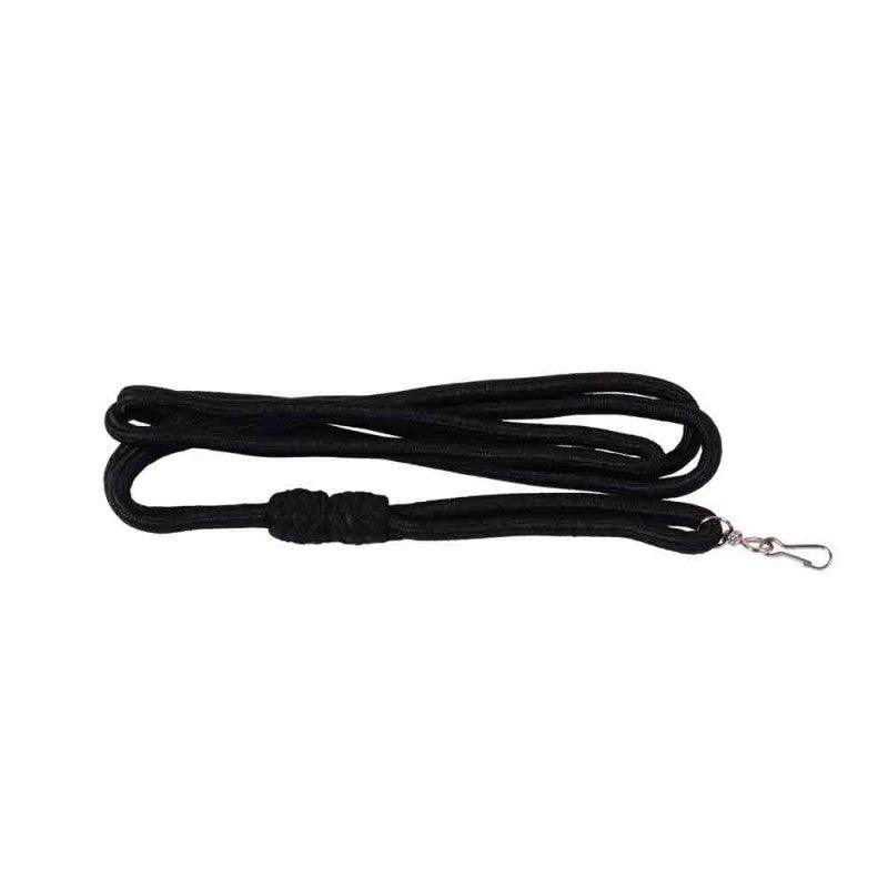 Ceremonial Uniform Black Viscose Whistle Cord