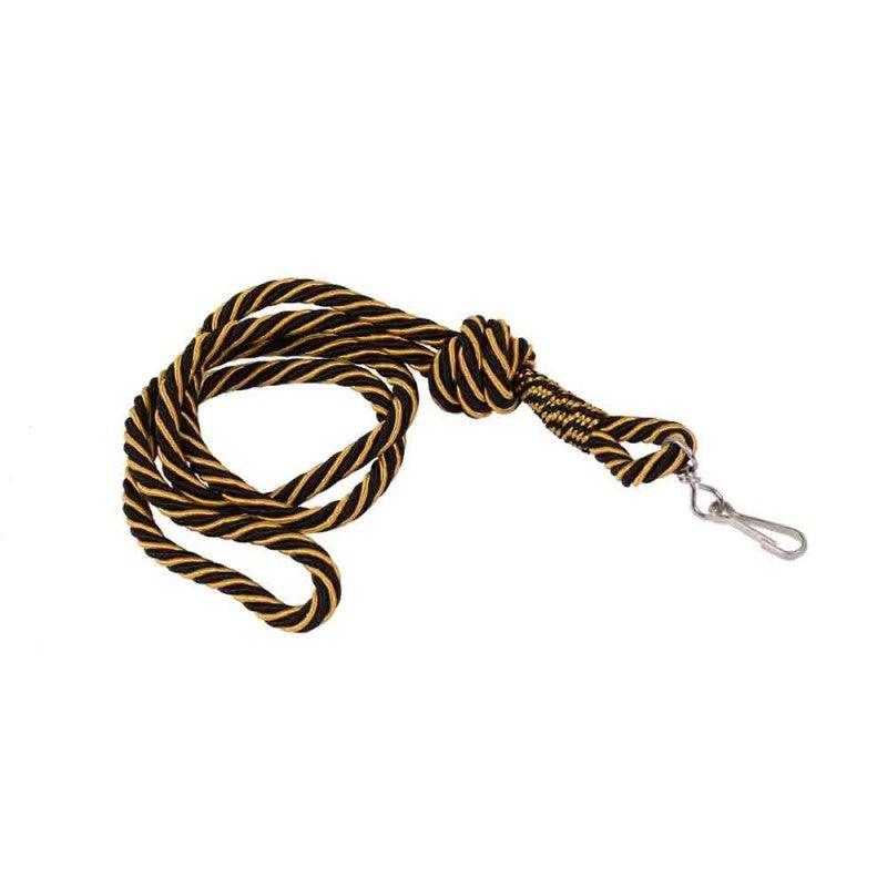 Parade Uniform Black & Golden Shoulder Cord