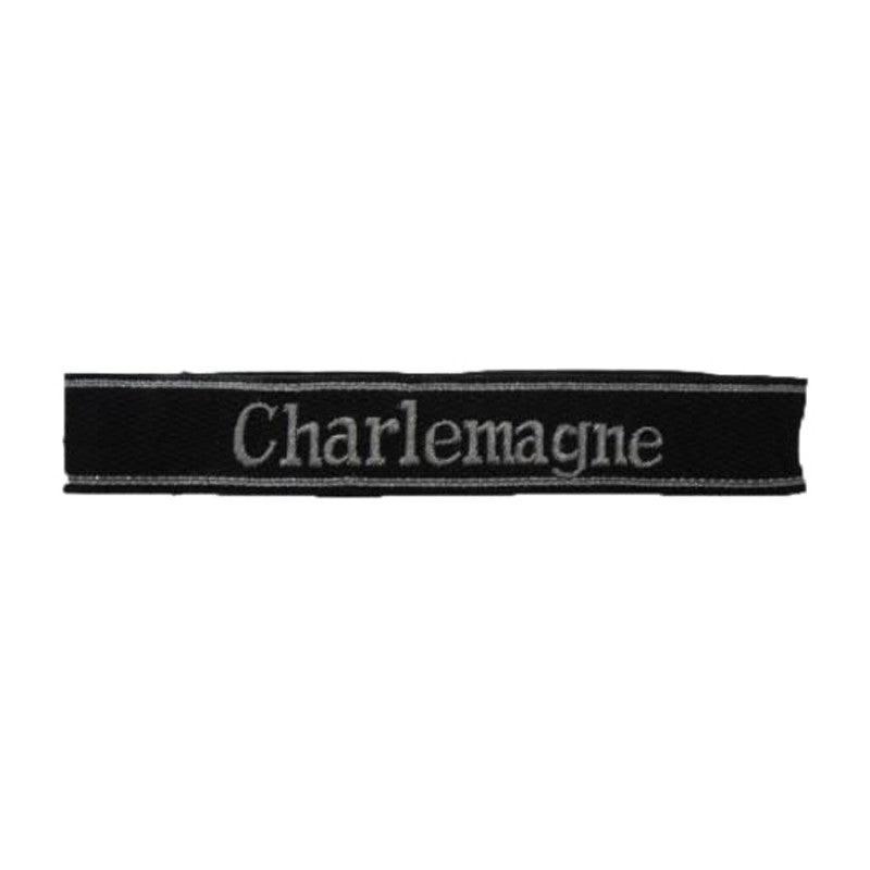 Charlemagne Officers Cuff Title for Military Uniforms and Collectors