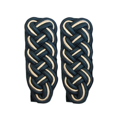 Officer Viscose Black British Army Shoulder Cord Pair