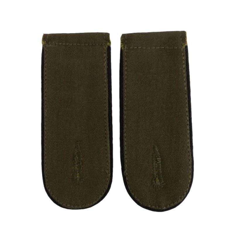 DAK Afrika Korps Black Piped EM Shoulder Boards - Pioneers