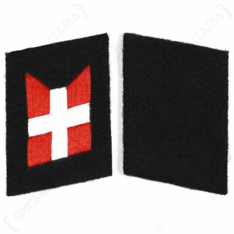 Cross Over Swords Kaminski Collar Tabs - Military Insignia