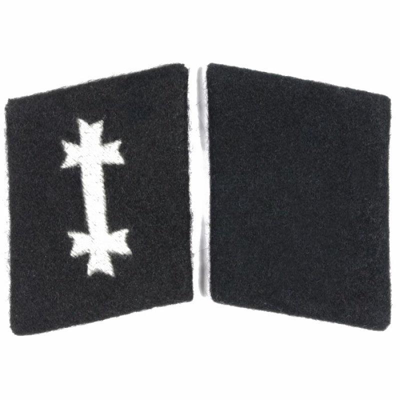 Eastern Cross Weiss Ruthenien Collar Tabs - Military Insignia