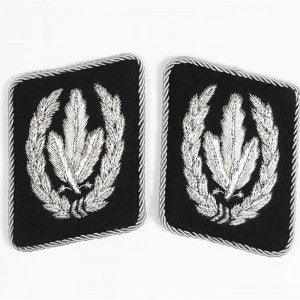 SS-Reichsführer Collar Tabs - Authentic WWII Reproduction Insignia for Reenactment and Collection